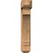 Ekena Millwork Imperial Craftsman Smooth Bracket w/ Offset Brace, Western Red Cedar, 7 1/2"W x 28"D x 40"H BKT0806X28X40IMP04SWR - alternate 3